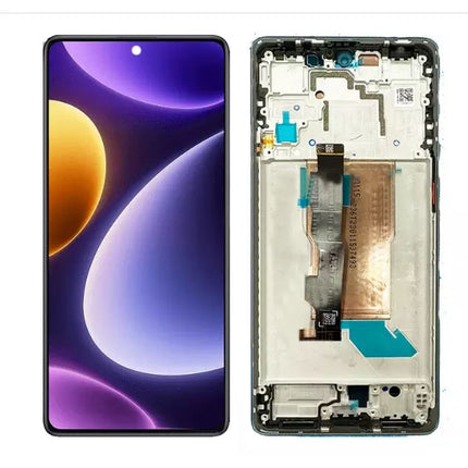 For Xiaomi Poco F5 | LCD Assembly With Frame | Black (Premium OEM)