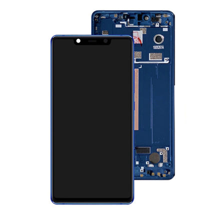 For xiaomi 8Se | LCD Assembly with Frame | Blue(Refurbished)