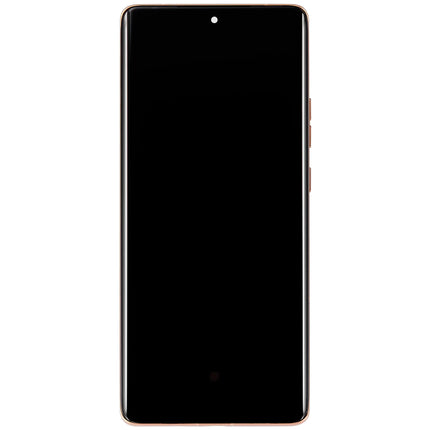 For Motorola Edge 50 5G OLED assembly With Frame Orange Premium OEM (SKU:1563100)