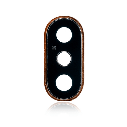 For iPhone Xs Camera Lens With Frame/Sticker Gold(Premium OEM)(SKU:1091379)