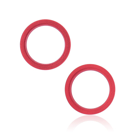 For iPhone 13 Mini Back camera ring/2pcs Red(Premium OEM)(SKU:1478666)