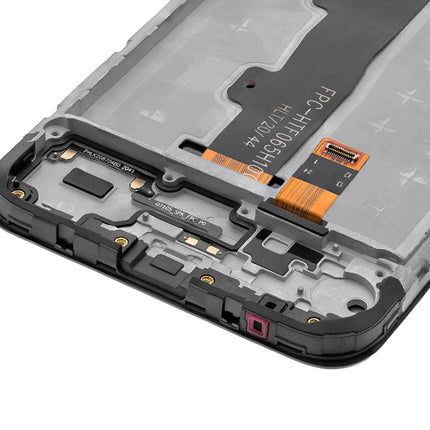 For Motorola E7 Power/XT2097 LCD Assembly With Frame Black(Refurbished)(SKU:1480499)