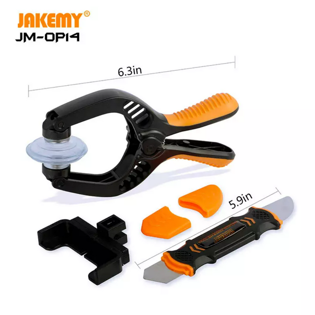 JAKEMY JM-OP14 2 in 1 LCD Screen Sperate Pilers and Double Ended Metal Opening Flex Tool 