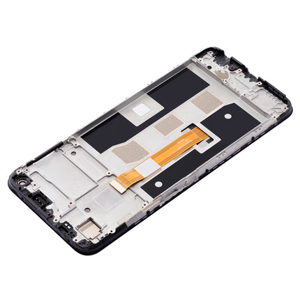 For OPPO A54 4G LCD Assembly with Frame Black(Refurbished)(SKU:1497754)