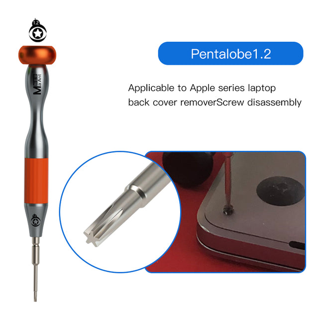 MaAnt MY-903 Ultra Hard High-Precision Antirust S2 Alloy Screwdrivers / Pentalobe1.2