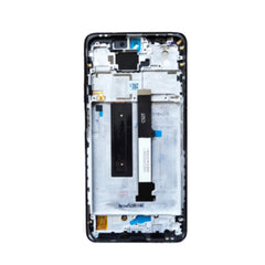 For Xiaomi Mi 10i 5G | LCD Assembly with Frame | Black(Refurbished)