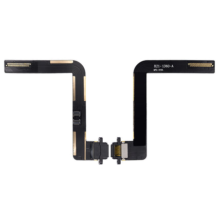 For iPad Air 1/Air 2018/Air 1 Charge Port Flex Cabe Black(Premium OEM)(SKU:1060172)