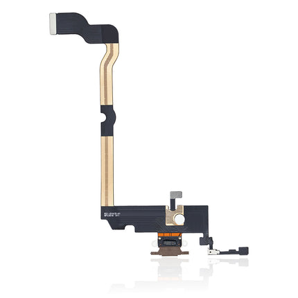 For iPhone Xs max Charge Port Flex Cabe Gold(Premium OEM)(SKU:1479399)
