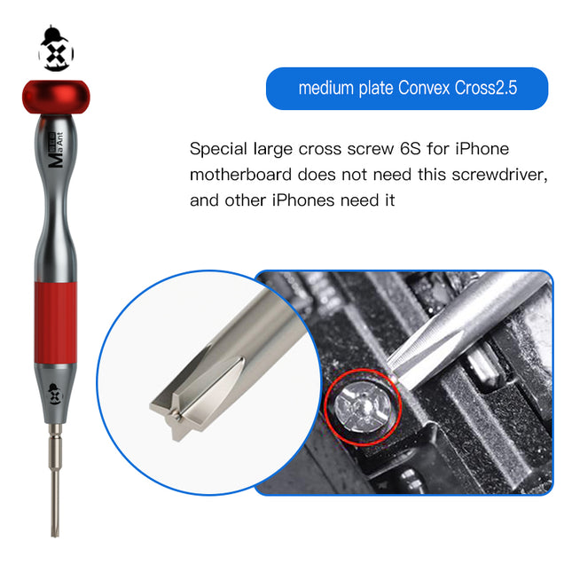 MaAnt MY-903 Ultra Hard High-Precision Antirust S2 Alloy Screwdrivers /medium-plate-Convex-Cross2.5