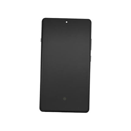 For OnePlus 12R / OLED assembly With frame / black  (Refurbished)(SKU:1562382)
