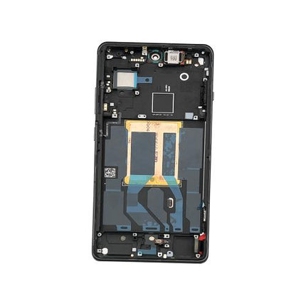 For OnePlus 12R / OLED assembly With frame / black  (Refurbished)(SKU:1562382)
