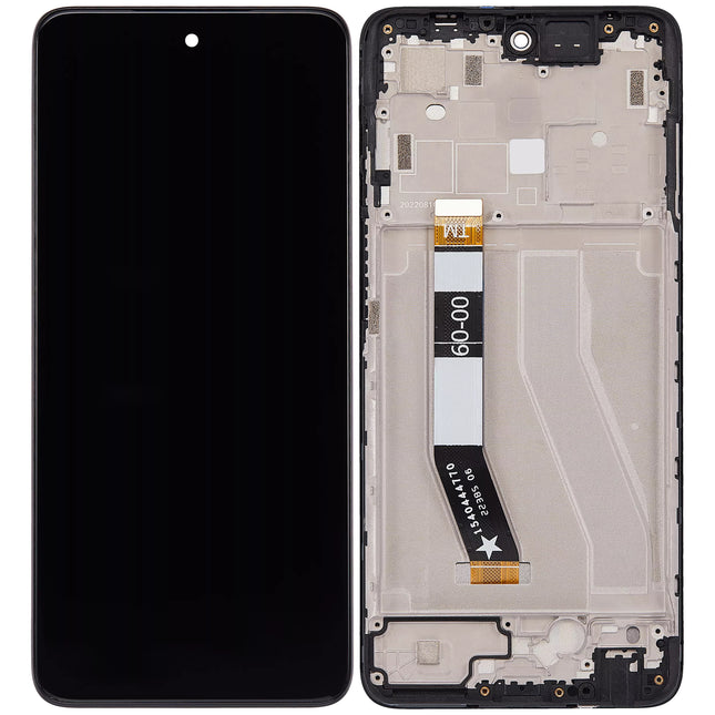 For Motorola G power 2023 / 5G XT2311 LCD Assembly With Frame | Black(Refurbished)