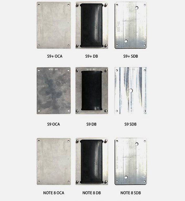 Mould Set/Suitable for TBK208/508A laminating machine/Mold model: S7  S8  S8+ NOTE8 S9 S9+ NOTE9  S10  S10+