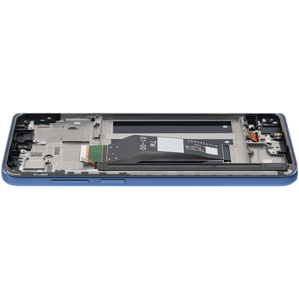 For Motorola G Stylus 2023 LCD assembly With Frame/XT2317-1-2-3/4G Blue (SKU:1565315)