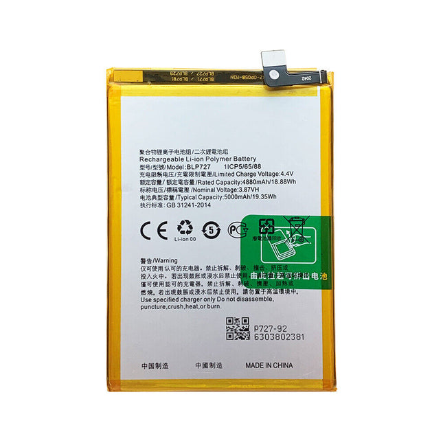 Battery For OPPO A5 2020/A9 2020£©/A11X/A11 | BLP727