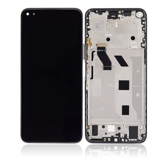 For Honor 50 Lite LCD assembly with Frame /Nova 8i/COG Black (SKU:1565527)