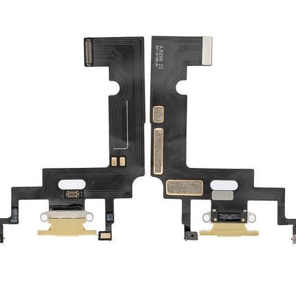 For iPhone XR Charge Port Flex Cabe Yellow(Premium OEM)(SKU:1479380)