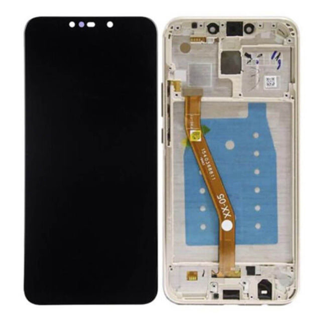 For Huawei Mate 20 Lite  |  LCD Assembly With Frame  |  Gold ( Refurbished ) 