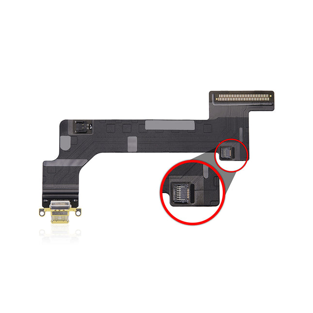 For iPad 10  ( 2022 )  Charge Port Flex Cable/Cellular Version | Pink ( Premium OEM ) 
