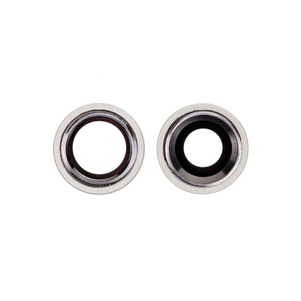 For iPhone 12 Mini Camera Lens With Frame/Sticker White(Premium OEM)(SKU:1430909)