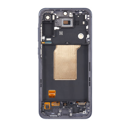 For Samsung Galaxy A55 5G Navy / A556 OLED assembly With frame / black  (Premium OEM)(SKU:1557871)