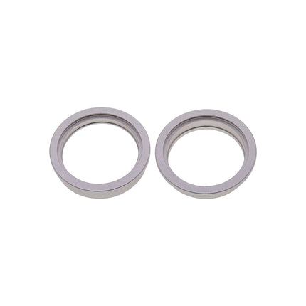 For iPhone 13 Back camera ring/2pcs White(Premium OEM)(SKU:1478664)