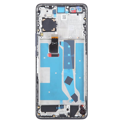 For Huawei Nova 10 Pro OLED assembly With Frame Silver (Premium OEM)(SKU:1554962)