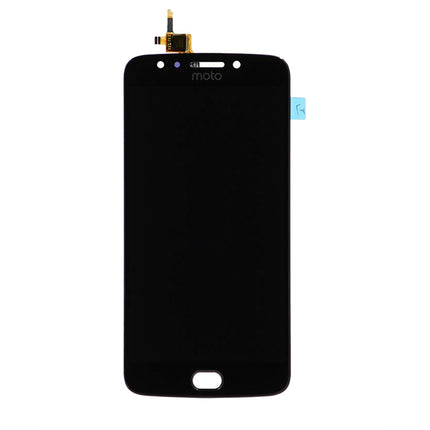 For Motorola E4 Plus LCD Assembly(No Logo) Black(Refurbished)(SKU:1390389)