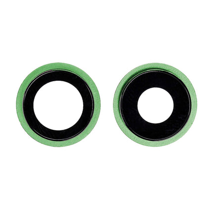 For iPhone 12 Mini | Camera Lens With Frame/Sticker | Green(Premium OEM)