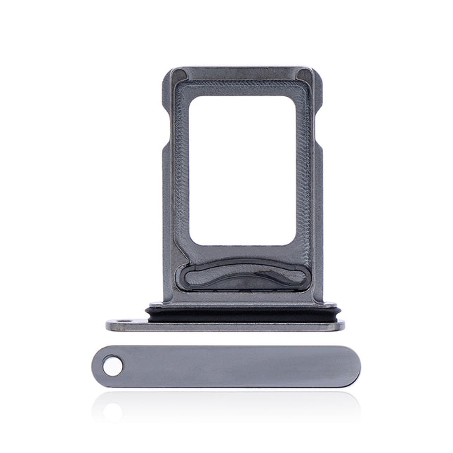 For iPhone 12 Pro /12 Pro Max | Sim Card Tray/Dual Sim Card | Black(Premium OEM)