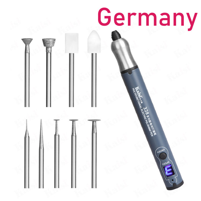 Kaisi 328 Multifunctional Electric Polishing Pen 15000 / Min Speed Screen Grinding Pen Rust Removal / Electric Drill / Cutting ***DE Warehouse***