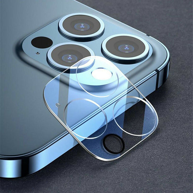 For iPhone 12 Pro max | Tempered glass | Camera Lens Cover 3D Transparent (10pcs)