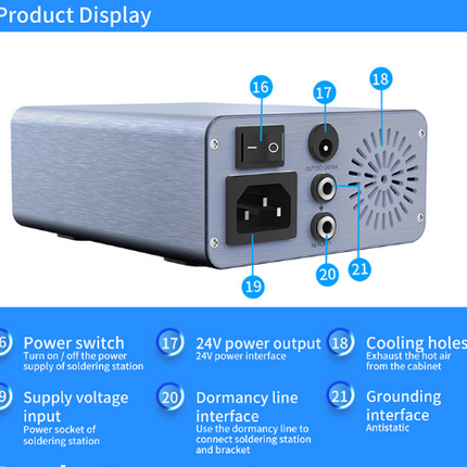 AIXUN T3A 200W Intelligent Soldering Station Support T245 Handle Soldering Iron Tips Electric Welding Iron Station(SKU:1502875)