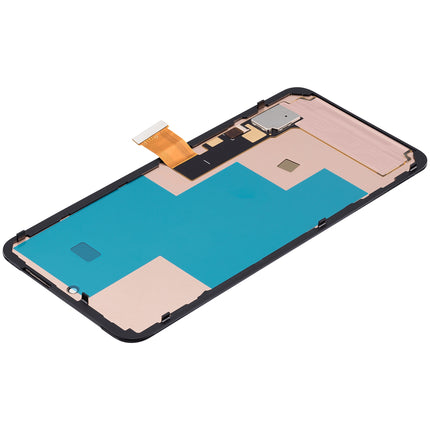 For Google Pixel 8 / OLED Assembly With frame / black  (Aftermarket Plus)(SKU:1561687)
