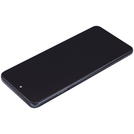 For Motorola G Stylus 2023 5G LCD assembly With Frame Black Refurbished (SKU:1563426)