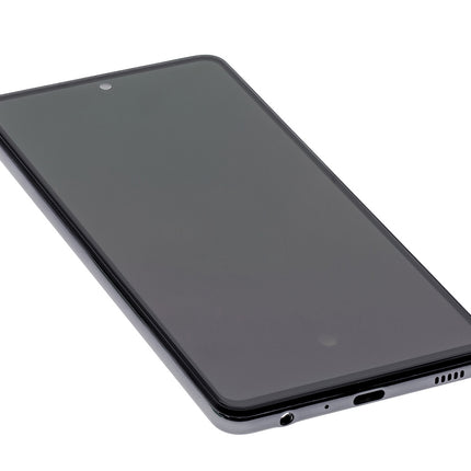 For Samsung Galaxy A72 4G/A7254G OLED Assembly With frame / black  / Orignal display window/A+A (Aftermarket Plus)(SKU:1530830)