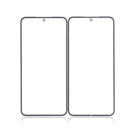 For Samsung Galaxy S22 5G Front Glass/Touch Lens With OCA Black(Aftermarket Plus)(SKU:1500854)