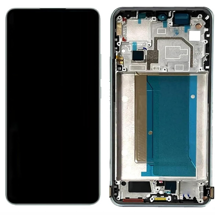 For Xiaomi MI 13T / /K60U | LCD Assembly With Frame | Black (Premium OEM)