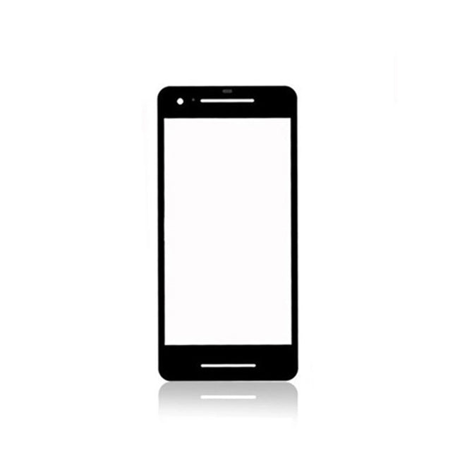 For Google Google Pixel 2 | Front Glass/Lens With OCA | Black(Aftermarket Plus)