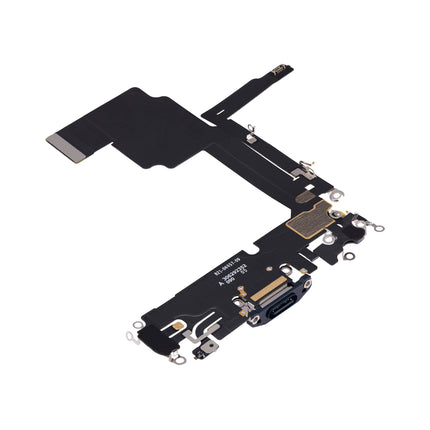 For iPhone 15 Pro Charge Port Flex Cable Blue (Premium OEM)(SKU:1531106)