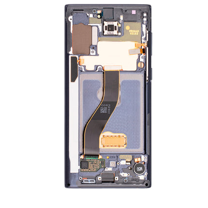 For Samsung Galaxy Note 10/N970F OLED assembly With Frame Black(Refurbished)(SKU:1316533)