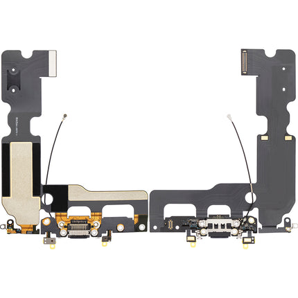 For iPhone 7 Plus Charge Port Flex Cable Black (Refurbished)***DE Warehouse***(SKU:1530802)
