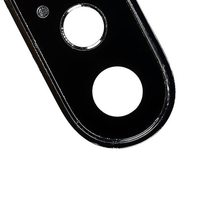 For iPhone Xs Camera Lens With Frame/Sticker Black(Premium OEM)(SKU:1091377)