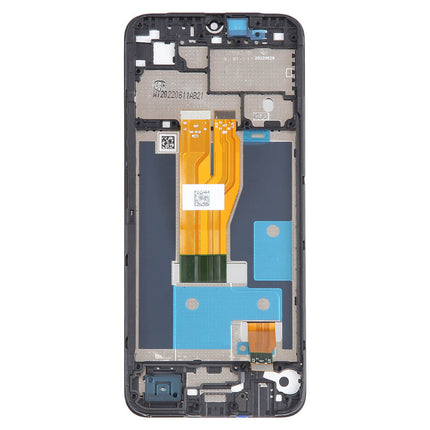 For Realme C33 LCD Assembly With Frame Black(Refurbished)(SKU:1530299)