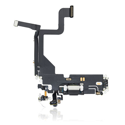 For iPhone 13 pro Charge Port Flex Cabe Black / Graphite (Premium OEM)(SKU:1478614)