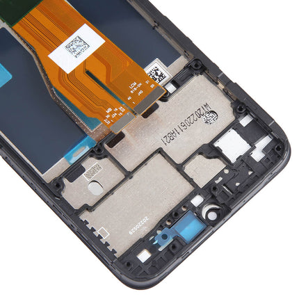 For Realme C33 LCD Assembly With Frame Black(Refurbished)(SKU:1530299)