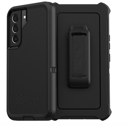 For Samsung Galaxy S22 5G no logo phone case|Black