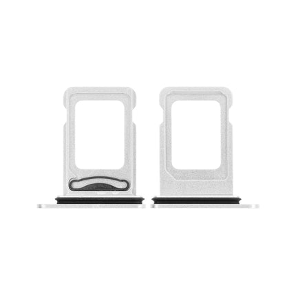 For iPhone 12 Sim Card Tray/Dual Sim Card White(Premium OEM)(SKU:1358970)