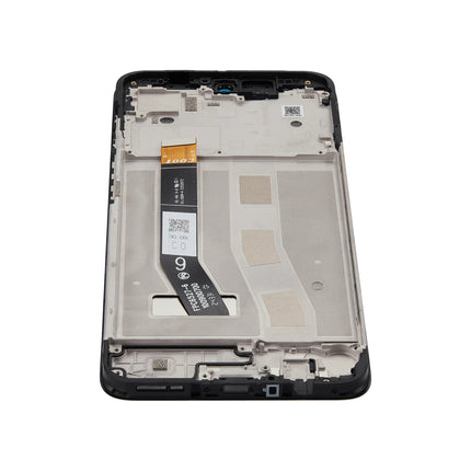 For Motorola G55 5G LCD assembly With Frame Black Refurbished (SKU:1563102)