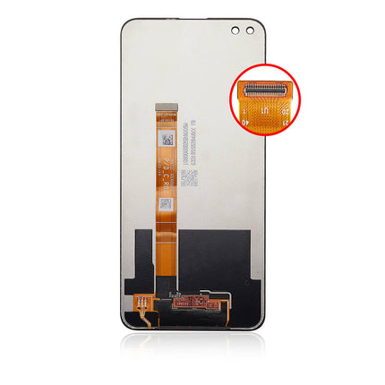 For OPPO Reno4 Z 5G LCD Assembly Black(Refurbished)(SKU:1495868)
